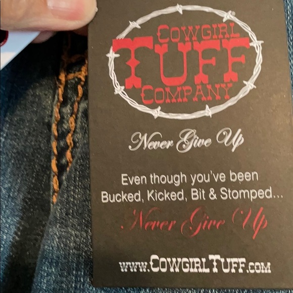 Cowgirl Tuff cheetah & Aztec print jeans. NWT - Picture 8 of 9